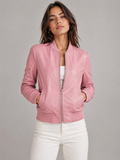 MA-1 Style Leather Bomber