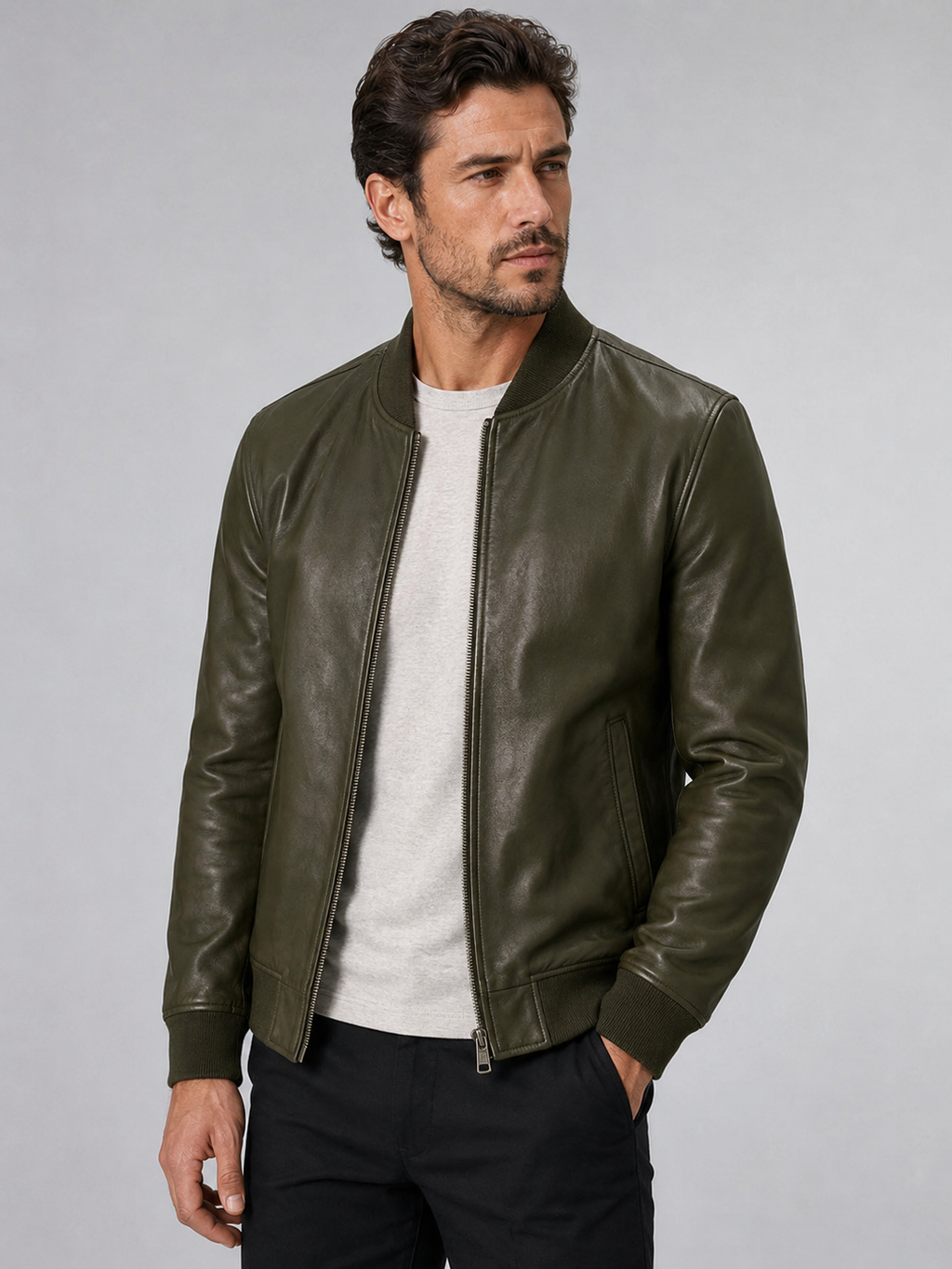Premium Nappa Biker Jacket